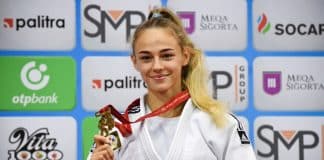 Teenager Daria Bilodid, Ukraine, makes Judo history