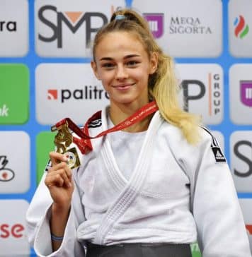 Teenager Daria Bilodid, Ukraine, makes Judo history