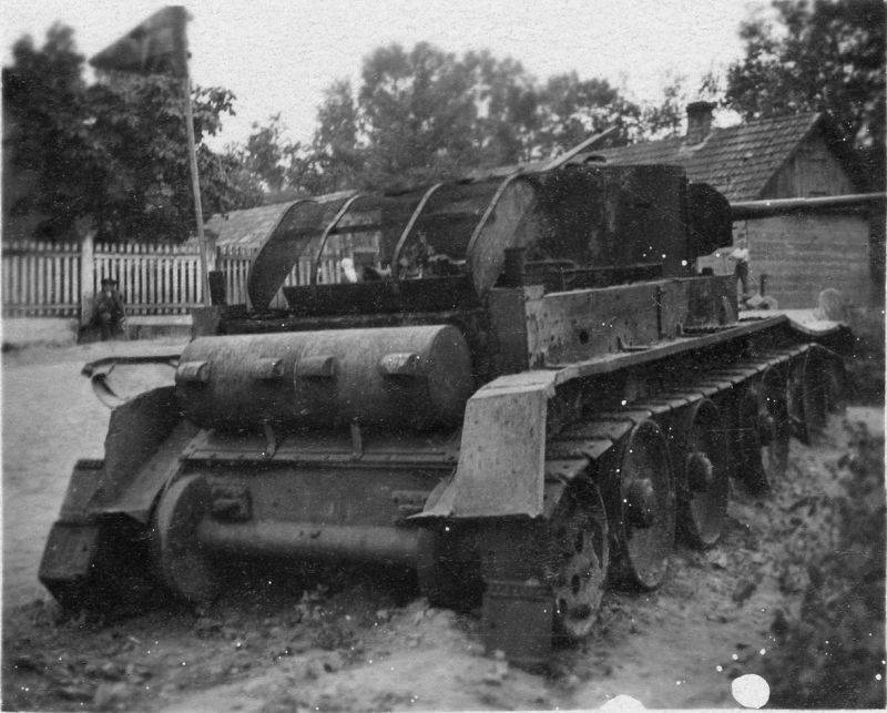 Brody Soviet BT 5 tank
