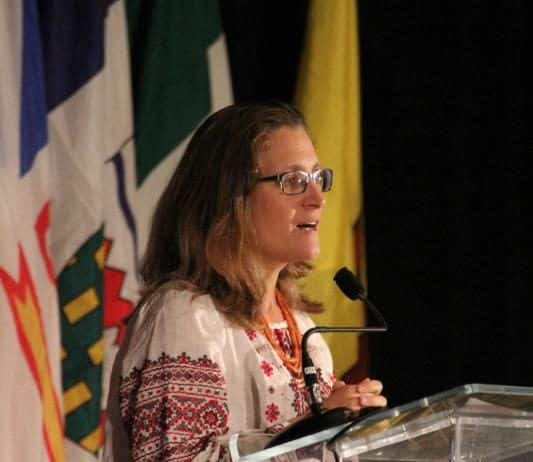 Powerful speech in Canadian Parliament by “proud Ukrainian-Canadian” Minister of Foreign Affairs