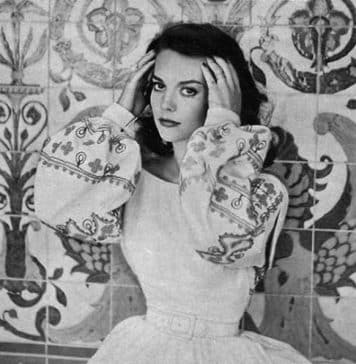 Natalie Wood, ‘West Side Story’ film star, in her Ukrainian national dress