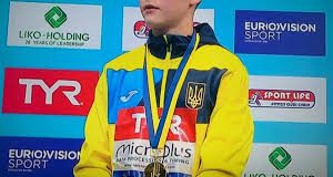 13-year-old Ukrainian Oleksiy Sereda became the youngest European champion in the history of diving
