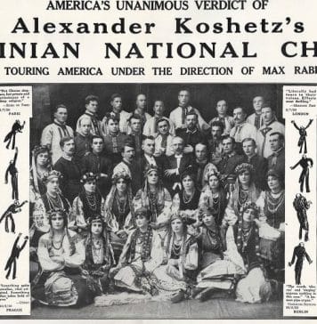 Carol of the Bells: Ukrainian composer of the original version, M. Leontovych, was born Dec. 13, 1877