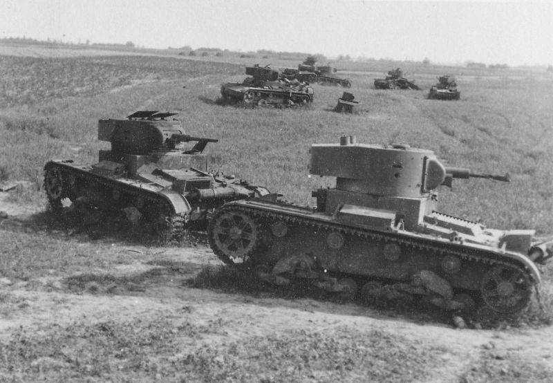 T 26 at Brody Battle