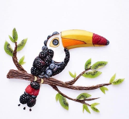Food Art by Daryna Kossar