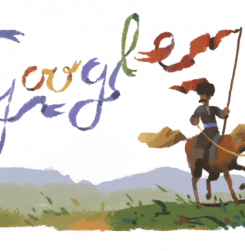 Doodle celebrates the renowned Ukrainian writer, historian, and translator Pateleimon Kulish