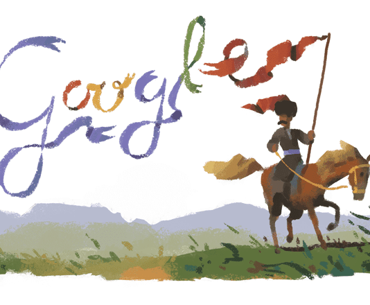 Doodle celebrates the renowned Ukrainian writer, historian, and translator Pateleimon Kulish