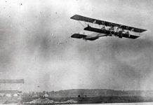 The largest pre-WW1 plane – Sikorsky’s S-22 ‘Ilya Muromets’ – made its maiden flight Feb 12, 1914