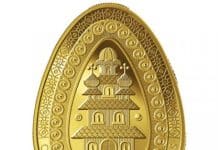 Canada mints Ukrainian Easter Egg  pure gold coin