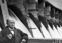 Zaporozhian Rapids were flooded by the Hydroelectric Station projected by the American engineers