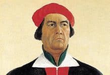 Kazimir Malevich, a Ukrainian avant-garde artist was born in Kyiv on Feb. 23, 1879
