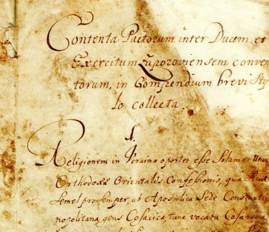 In 1710 the Ukrainian Cossacks drafted one of Europe’s first state constitutions, which had established the democratic standard for the separation of powers in government 30 years before Montesquieu’s “Spirit of the Laws.”