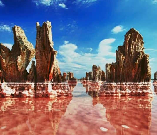 Pink lake in Ukraine attracts visitors for beauty, therapeutic healing – GlobalNews Canada