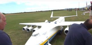 Germans demo fly Antonov-225 XXXL-scale model