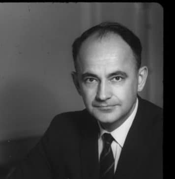 The founder of Geosynchronous Communications Satellite industry Joseph V. Charyk was born in Canada to a family of Ukrainian immigrants Sep. 9, 1920