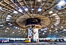 Giant abandoned space-age saucer: Kiev Bus Garage Number 7 – CNN