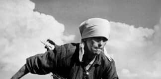 Ukrainian women at work. As seen by John Steinbeck and Robert Capa in 1947