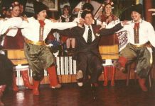 Prince Charles dancing Ukrainian Hopak dance, 1981