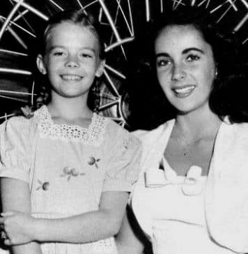 Natalie Wood and Elizabeth Taylor, 1948