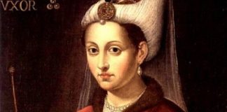 In the 16th century, a Ruthenian/Ukrainian woman was taken captive and brought to Istanbul as a slave. Her joyful spirit earned her a name Hurrem – ‘the Cheerful One’. She rose to become Suleiman’s legal wife and ‘Queen of the Ottoman Empire’ known in history as Hurrem Sultan or Roxelana