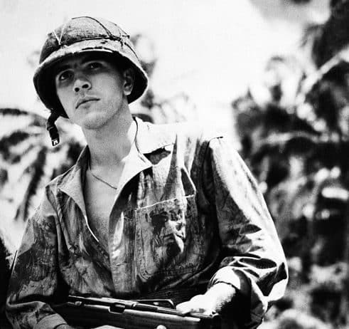 Ukrainian-American Sgt. Michael Strank was 1 of 6 Marines who raised flag on Mt. Suribachi, Battle of Iwo Jima.