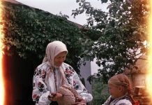 Ukrainian rural breakast, 1950s
