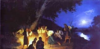 ‘Night on the Eve of Ivan Kupala’ by Henryk Siemiradzky