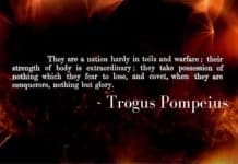 Trogus Pompeius describes Scythians