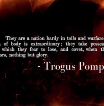 Trogus Pompeius describes Scythians