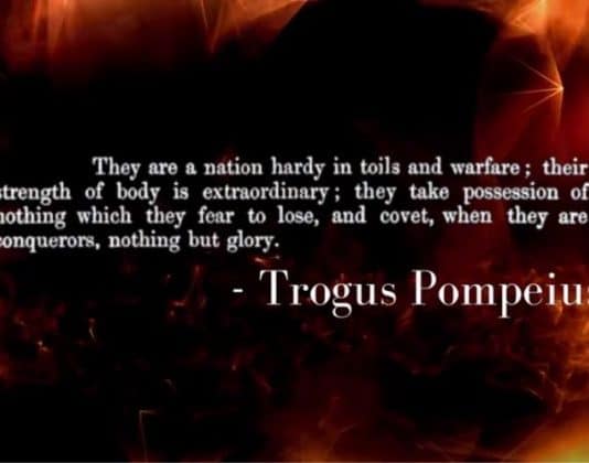 Trogus Pompeius describes Scythians