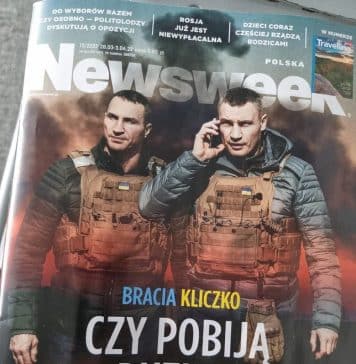 Polish Newsweek features Kyiv mayor Vitaly Klischko and his brother Vladimir