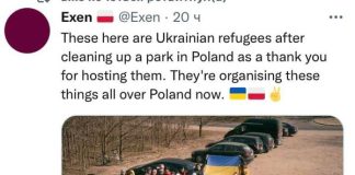 Ukrainian refugees grateful in deed