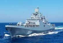 Another Russian warship reportedly on fire near Zmiiny island in Black Sea