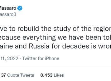 History is the reason of Russia’s war on Ukraine. Historical justice should be outcome