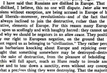 Dostoyevsky: ‘Scratch a Russian and you will find a Tartar’