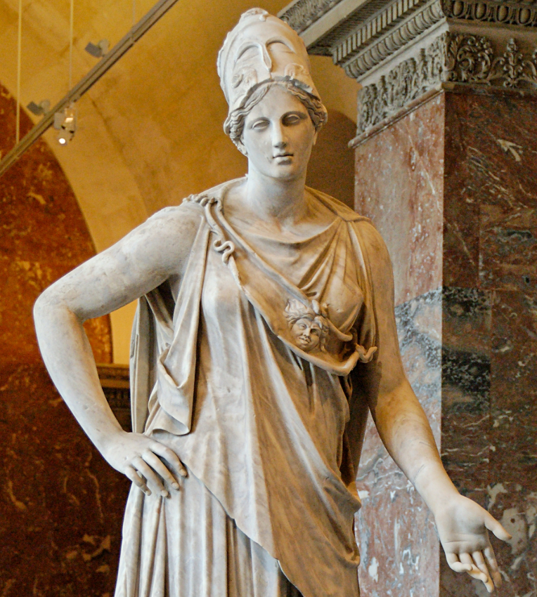 Athena Statue at Louvre