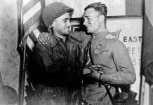 Elbe Day iconic photo: American Robertson and Ukrainian Silvashko