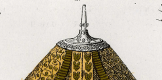 Unique Royal Hat of a Rus ruler from a barrow near Kyiv