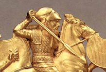 Athenian-type helmet from Scythian barrow in Ukraine