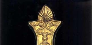 Famous Scythian Snake Goddess: Gold Frontlet from Tsymbalka Kurgan in Ukraine