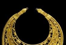 Scythian Golden Pectoral from Tovsta Mogila, Ukraine