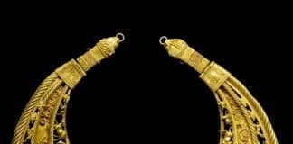 Scythian Golden Pectoral from Tovsta Mogila, Ukraine