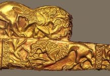 Scythian Sword and Sheath from Solokha Royal Kurgan