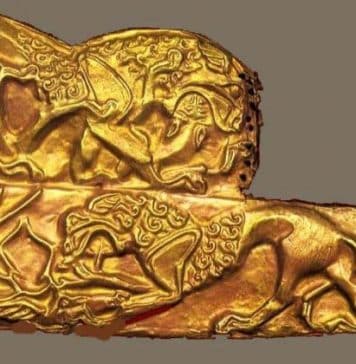 Scythian Sword and Sheath from Solokha Royal Kurgan