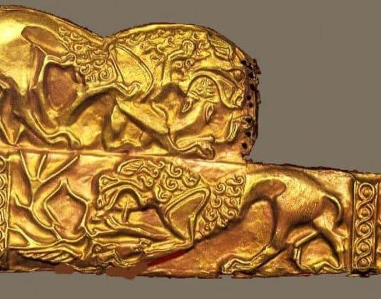 Scythian Sword and Sheath from Solokha Royal Kurgan