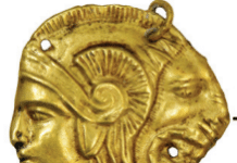 Oguz Scythian Kurgan Artifacts: Decoration Plates