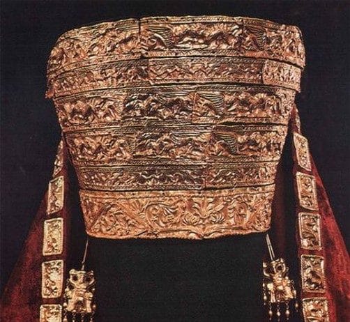 Scythian Queen from Tovsta Mogyla Kurgan: Headdress