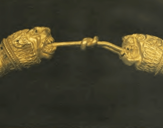 Scythian Gryvna/Torque from Solokha Royal Barrow