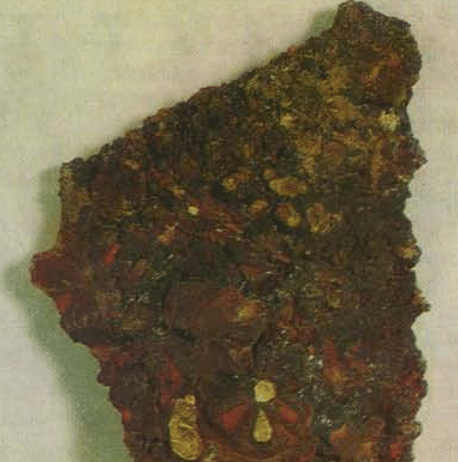 Scythian Colored Ornament Patterns on Leather from Tovsta Mogyla Kurgan
