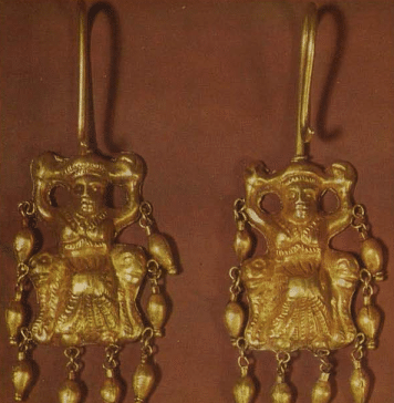 Scythian Queen from Tovsta Mogyla Kurgan: A Pendant Earring
